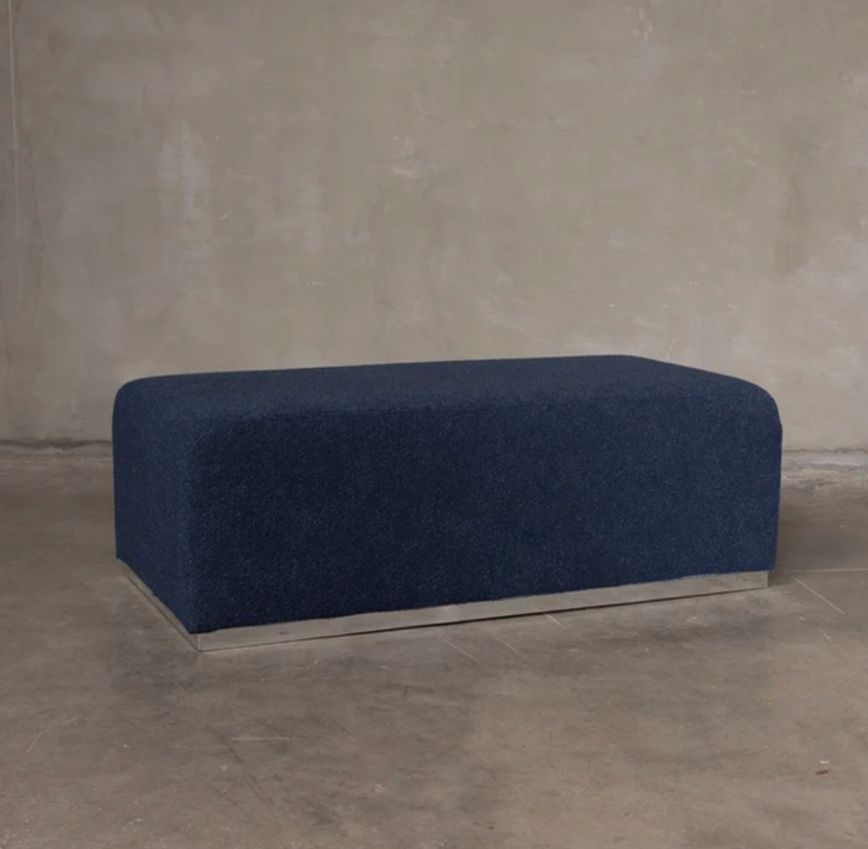 Cloud Ottoman - Navy