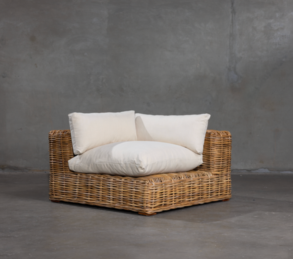 Rattan Modular Sofa - Light