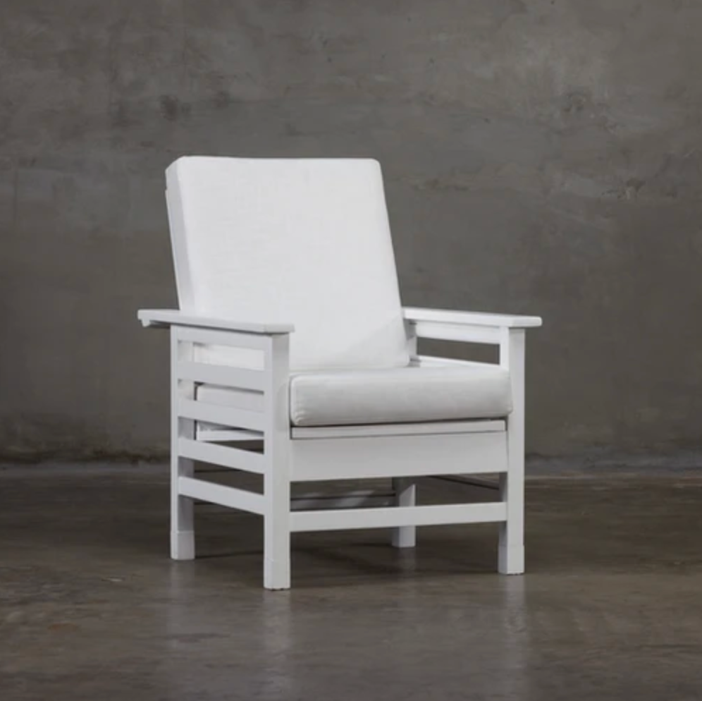 Blanco Armchair - White