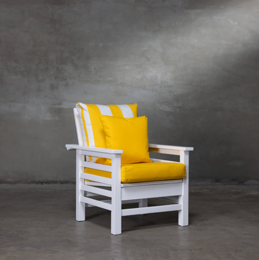 Blanco Armchair - Yellow