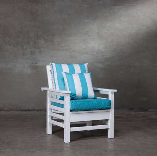 Blanco Armchair - Blue