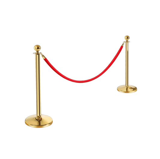 Gold Stanchion