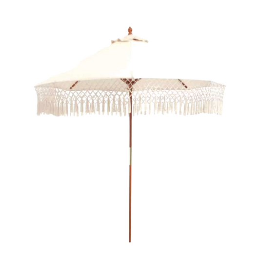 Macrame Market Umbrella