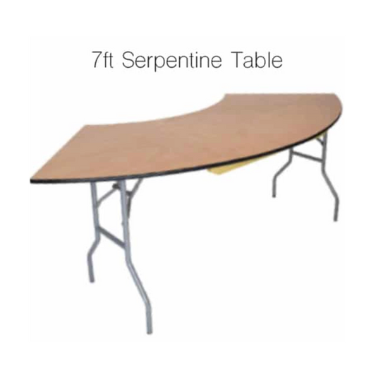 Serpentine Table