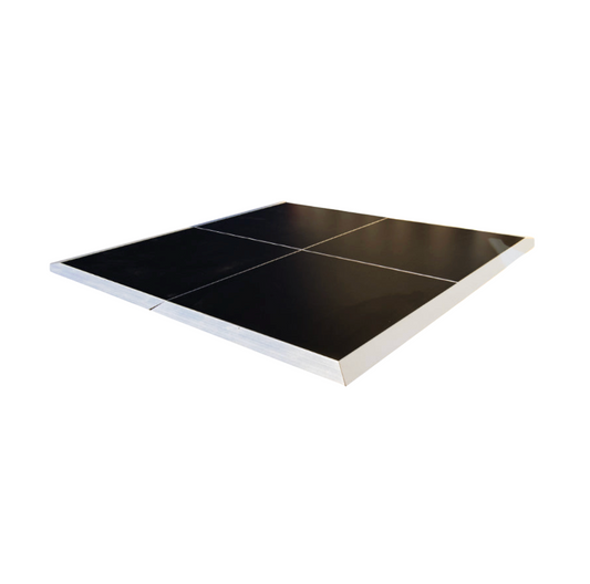 Matte Black Dance Floor Rentals 4'x4' Panels