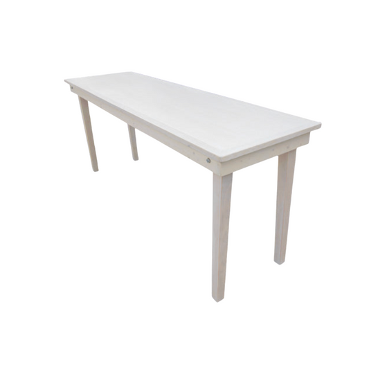 Lombardy White Bar Table