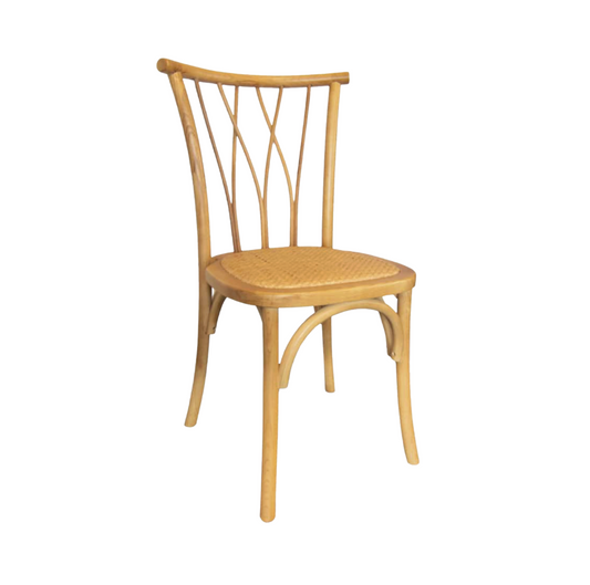 Florence Chair With Rattan Seat