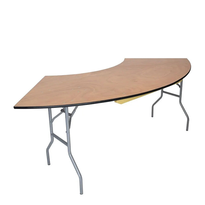 Serpentine Table 7 ft.