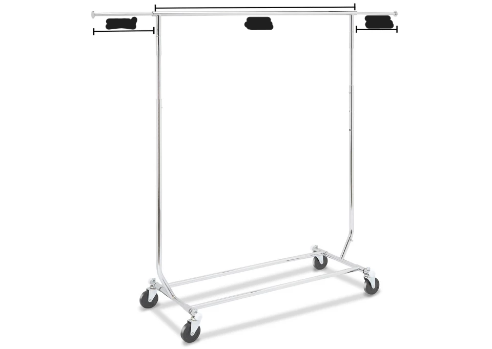 Stainless Steel Garment Rack