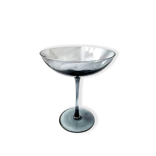 Smokey Grey Champagne Saucer Drinkware