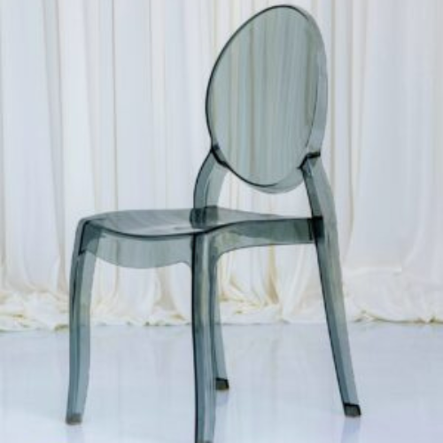 Sophia Ghost Chair In Smoke