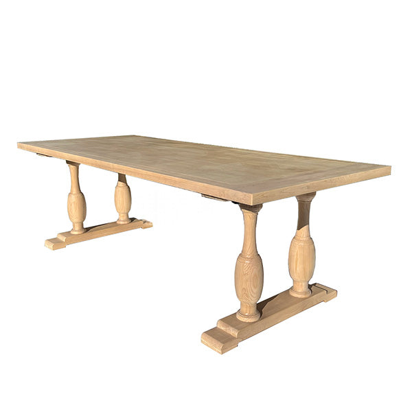 Spool Farm Table – Raw Tinted 8 ft. by 42 in.