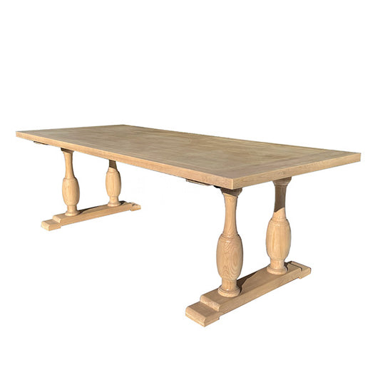 Spool Farm Table – Raw Tinted 8 ft. by 42 in.