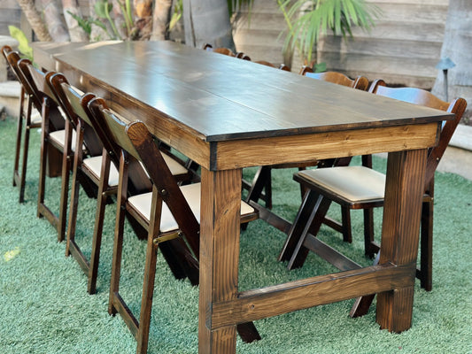 8’ Farm Tables