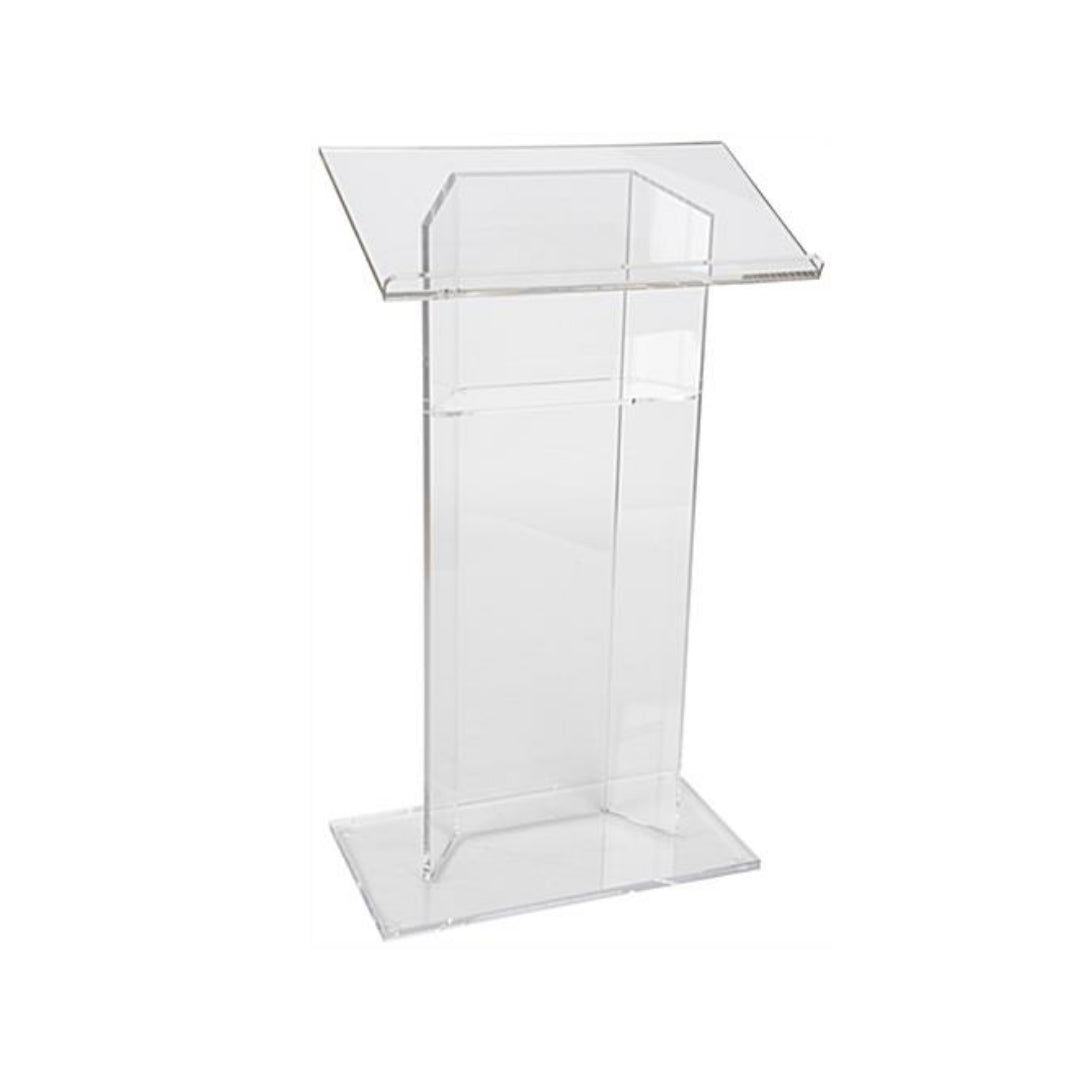 Podium, Clear Acrylic