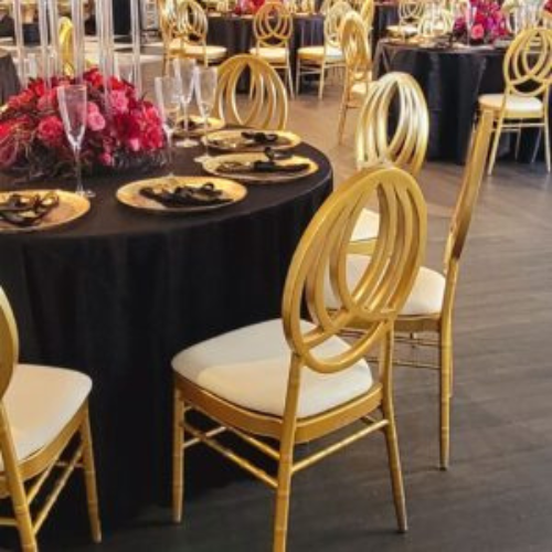 Tiffany Gold Chairs