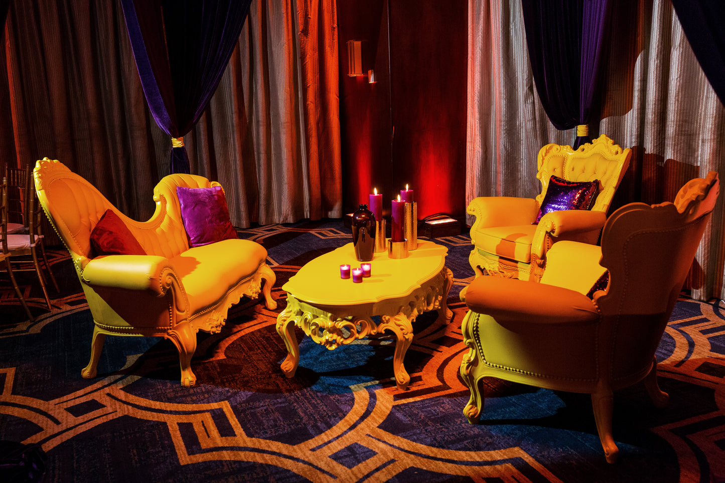 Jasmine Chaise Yellow