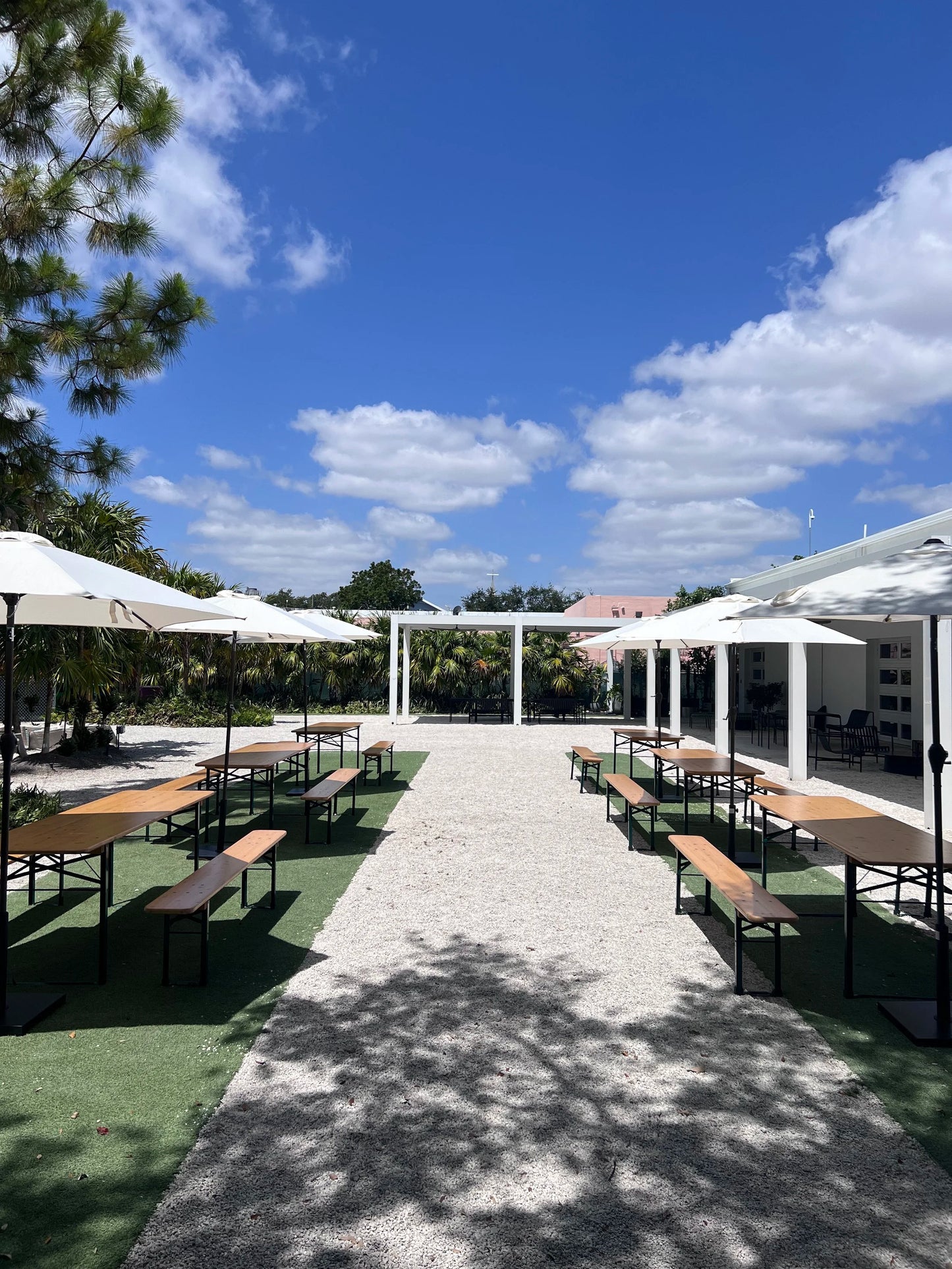 Beer Garden Table set