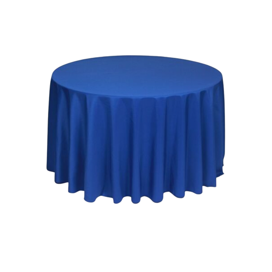 Royal Polyester 96" Round Tablecloth Linen