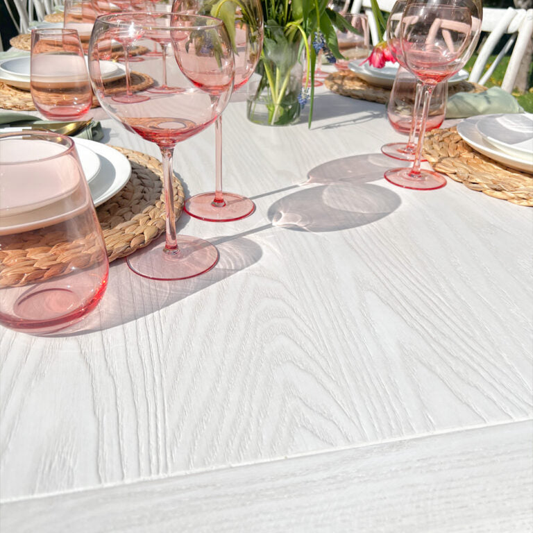 White Lombardy Dining Table