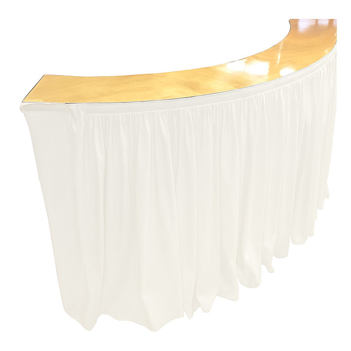 Serpentine Bar with White Skirt 7 ft.