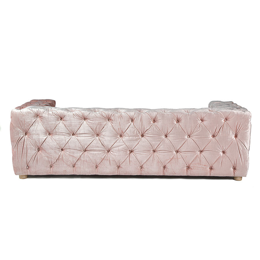 Adelle Tufted Sofa Blush