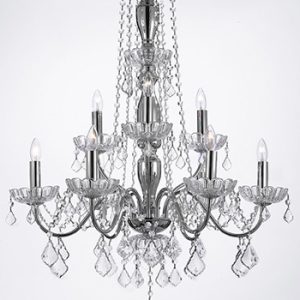 Alexander White Chandelier