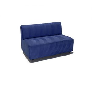 Navy Blue Armless Sofa 8'