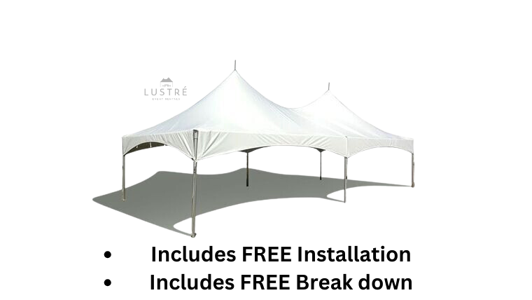 20'x30' High Peak Frame Tent / Canopy