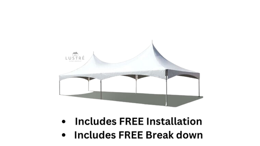 20'x60' High Peak Frame Tent / Canopy