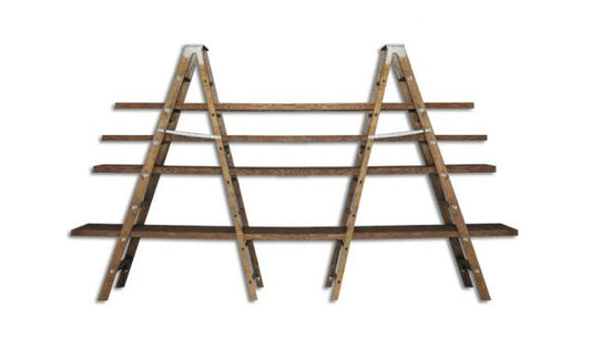 Back Bar Ladder Shelf