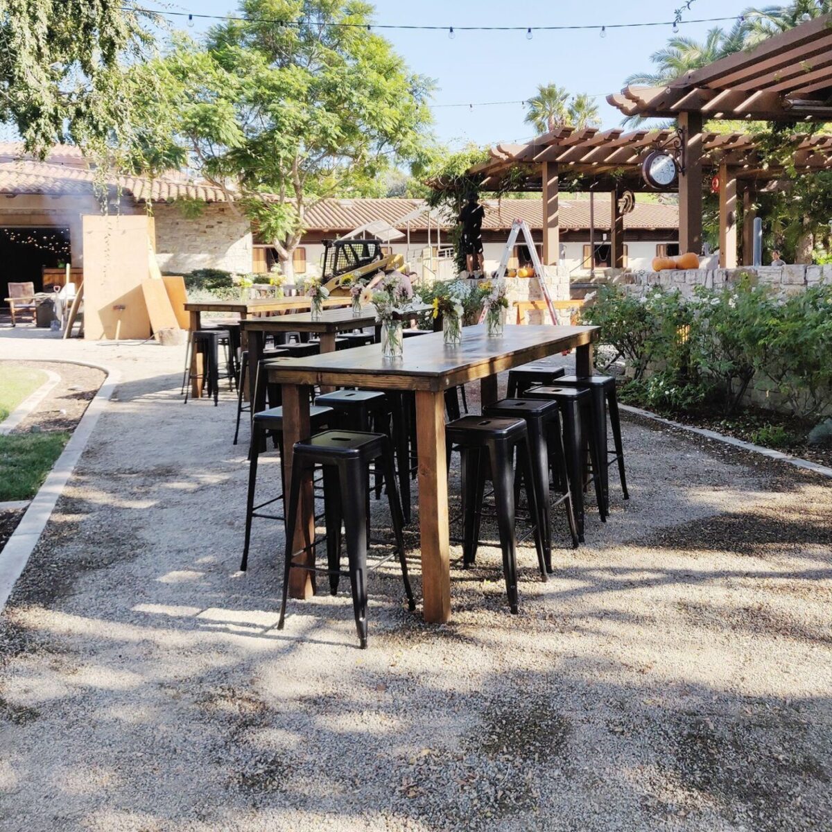 Black Bistro Bar Stool