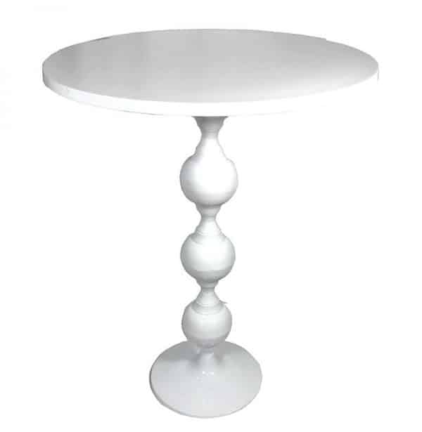 Baroque White Cocktail Table