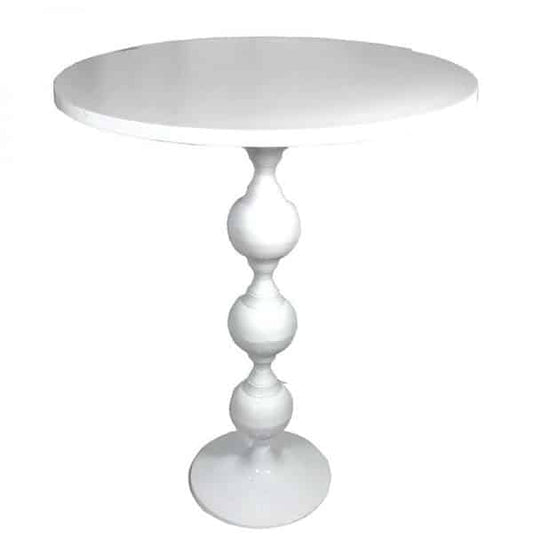 Baroque White Cocktail Table