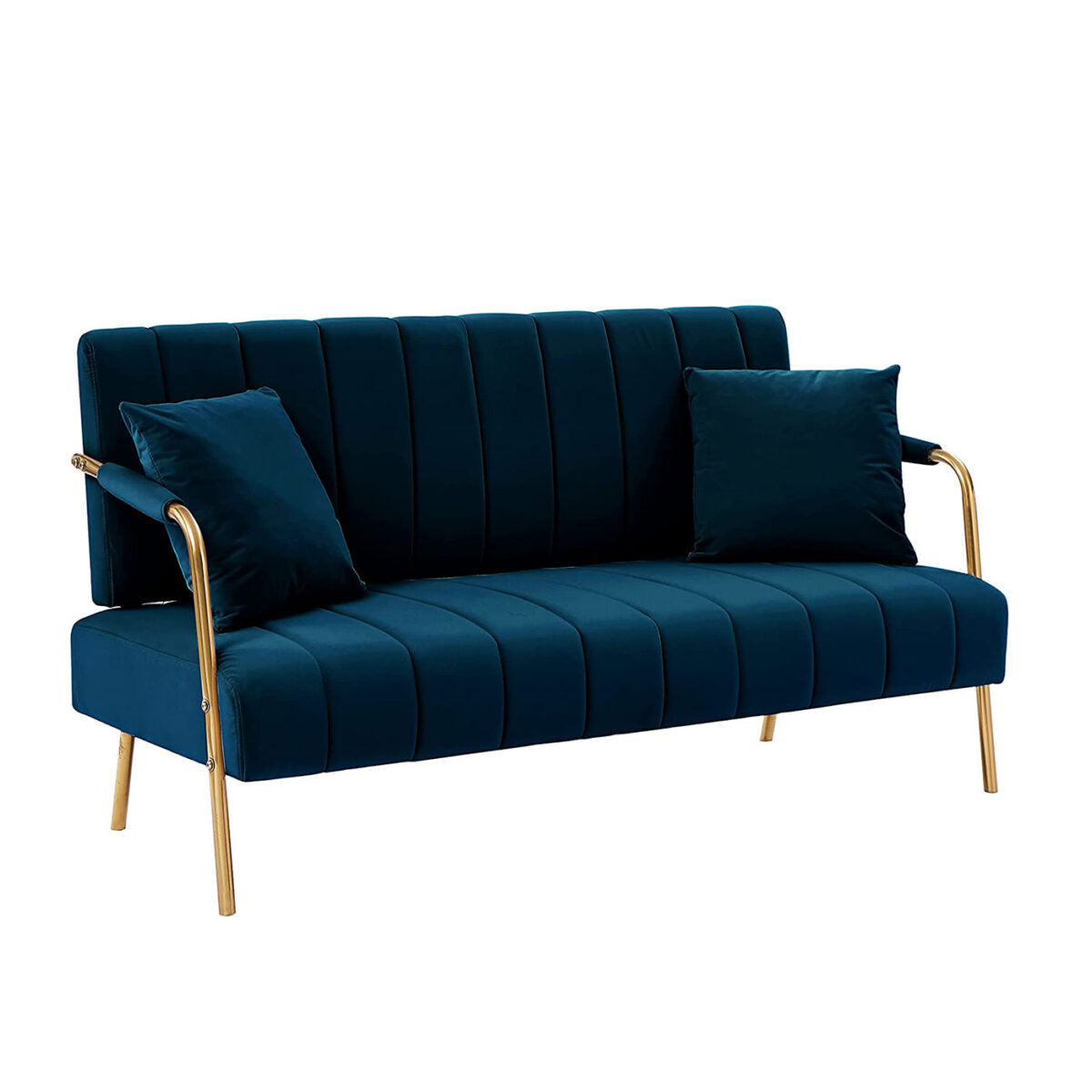 Dark Blue Trevi Love Seat