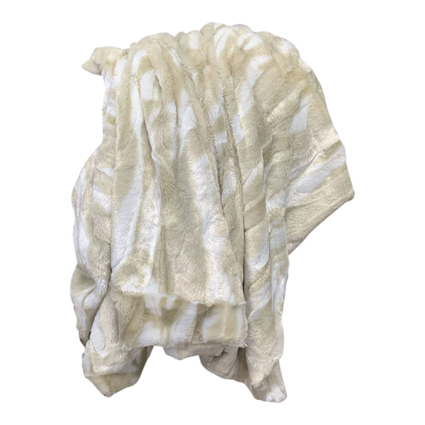Shimmery Fur Throw