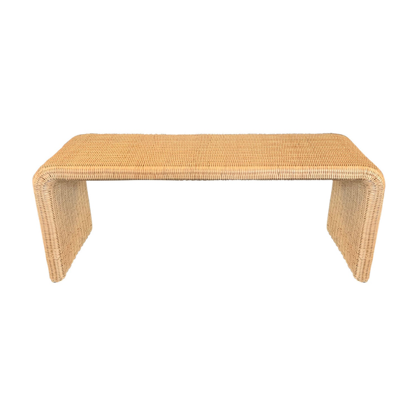 Wicker Waterfall Table