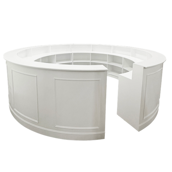 White Round Bar