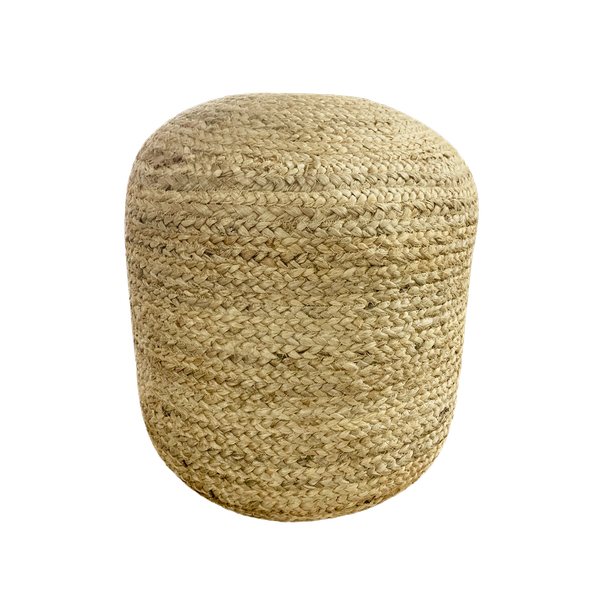 Jute Pouf