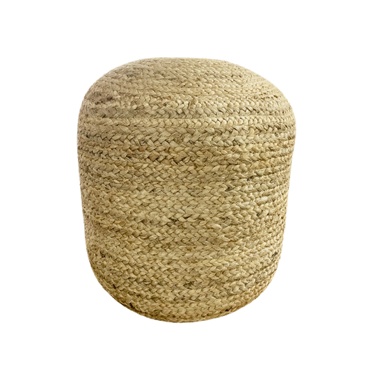 Jute Pouf
