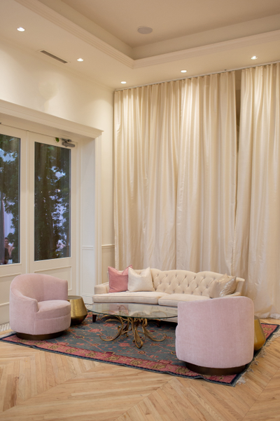 Pink & Turquoise Persian Carpet