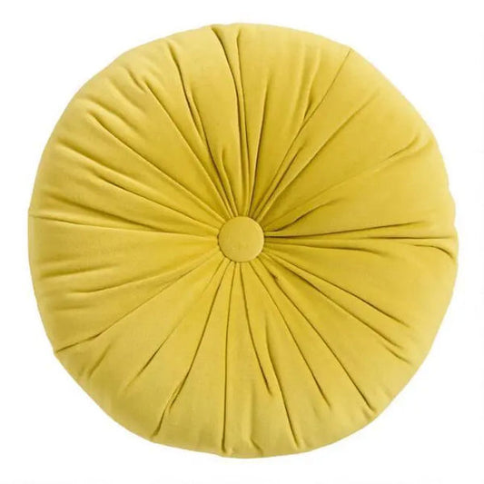 Chartreuse Round Pillow
