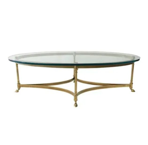 Brass Hoof Table