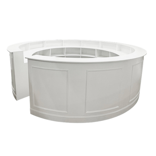 White Round Bar