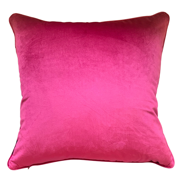 Magenta Velvet Pillow