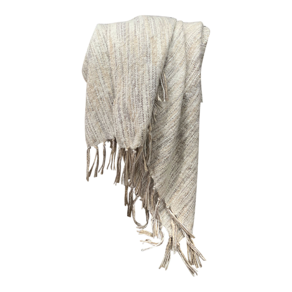 Neutral Textured Throw