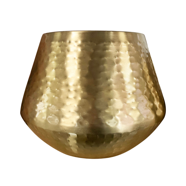 Hammered Brass Table