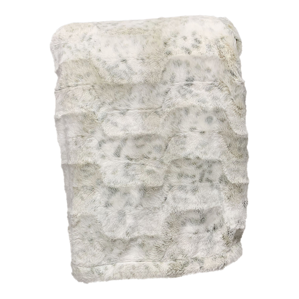 Snow Leopard Throw