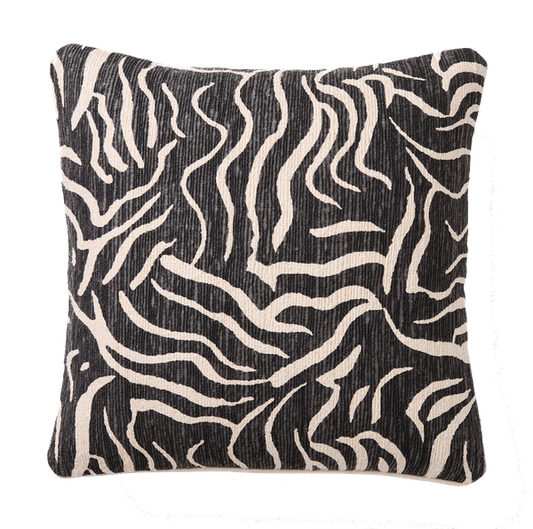 Elevated Zebra Pillow