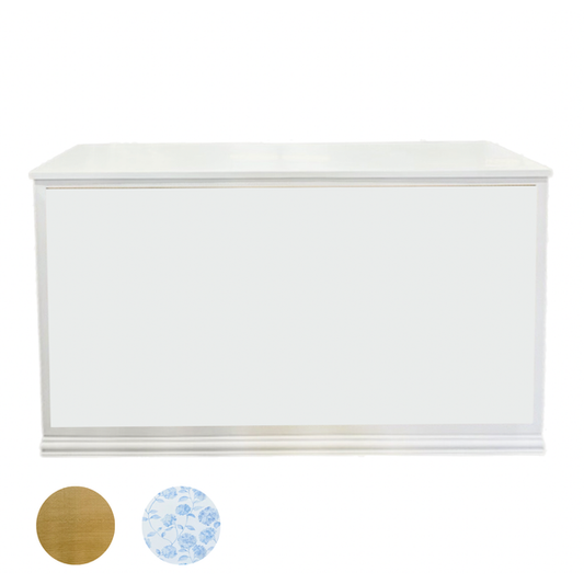 White Customizable Bar